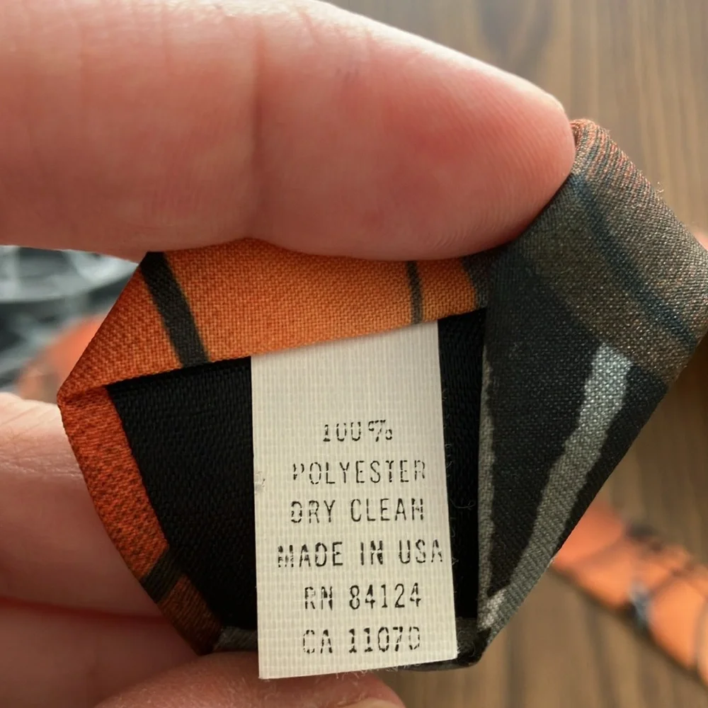 VTG Ralph Marlin Novelty Basketball Tie